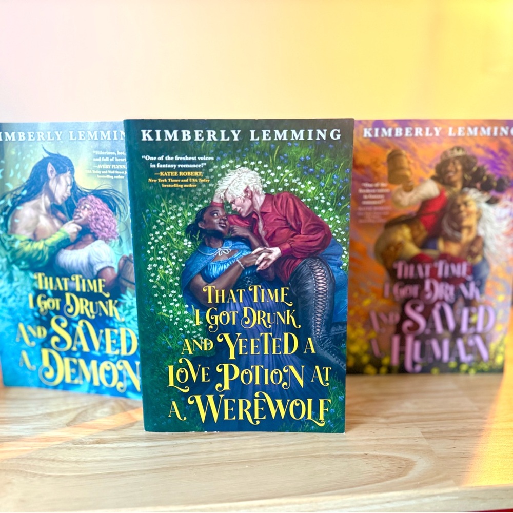 Cozy Fantasy Book Set by Kimberly Lemming - Excellent condition